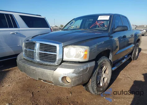 2006 Dodge Dakota Slt from USA, damaged, VIN 1D7HE48N86S640794